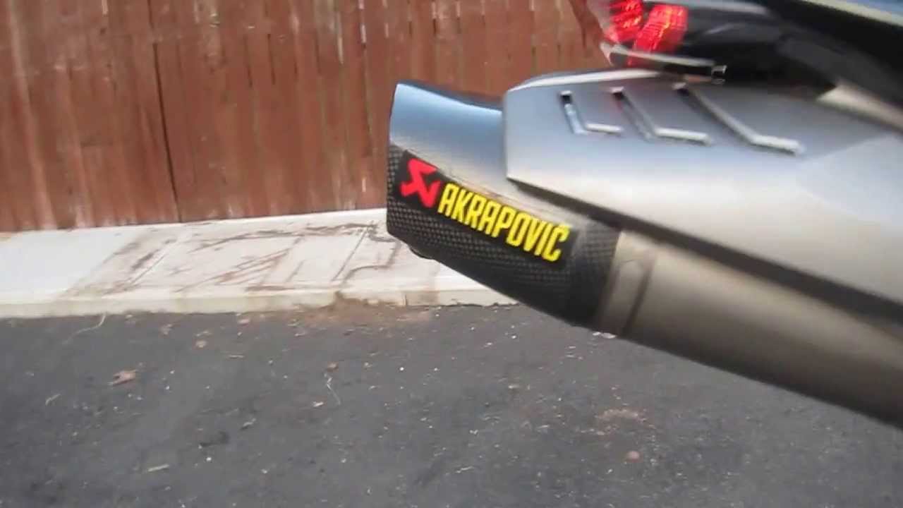 09 Triumph Daytona 675 Full AKRAPOVIC RACE EXHAUST