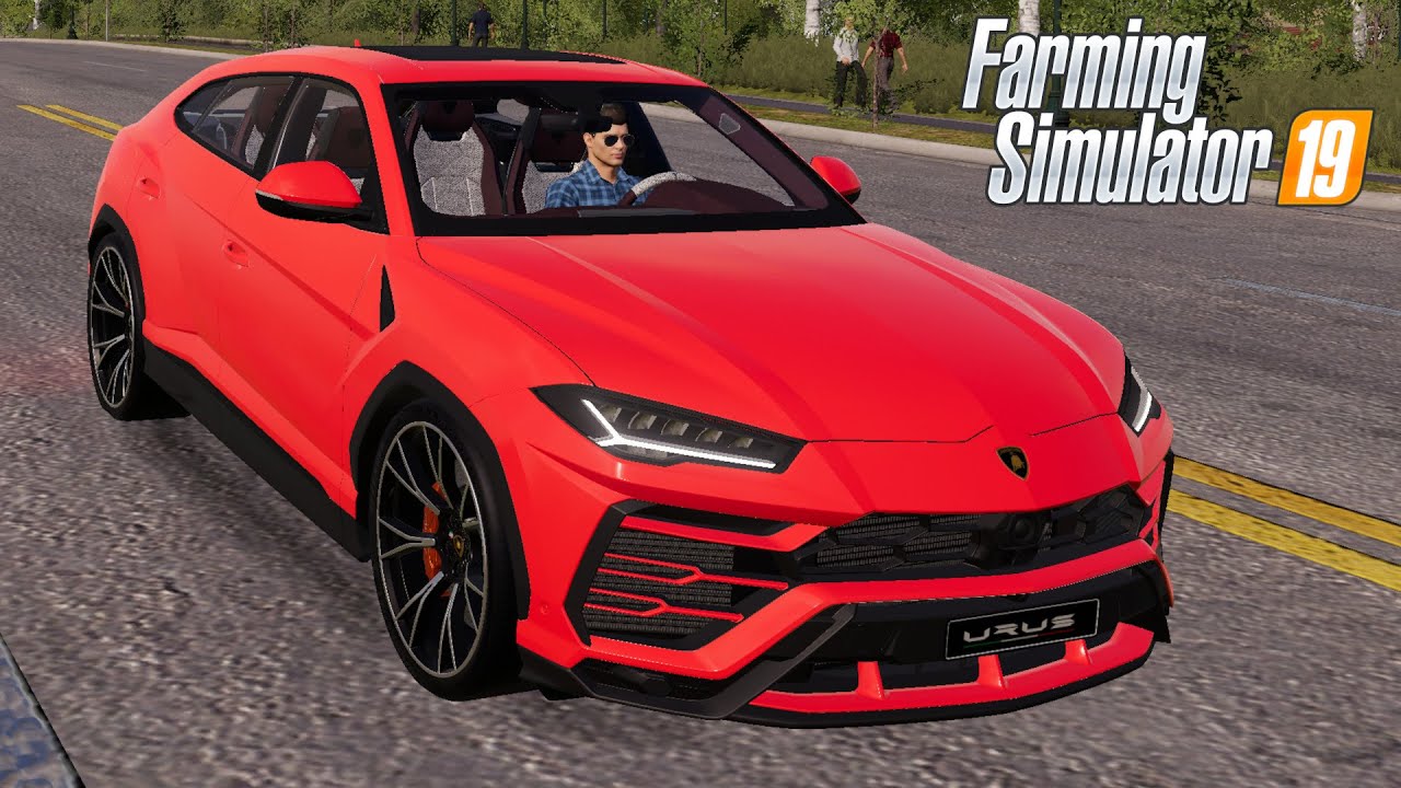 FS19 - Lamborghini Urus - Farming Simulator 2019 - Fast SUV Super Car Mod DOWNLOAD