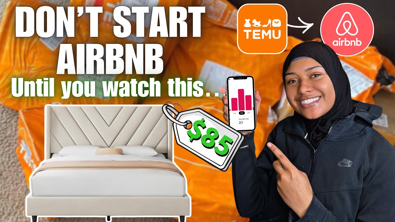 Как начать бизнес на AIRBNB с помощью TEMU | Полный курс