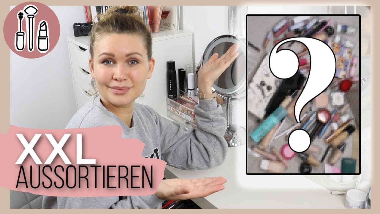 MAKE-UP SAMMLUNG AUSSORTIEREN XXL | Ich miste aus... #declutter