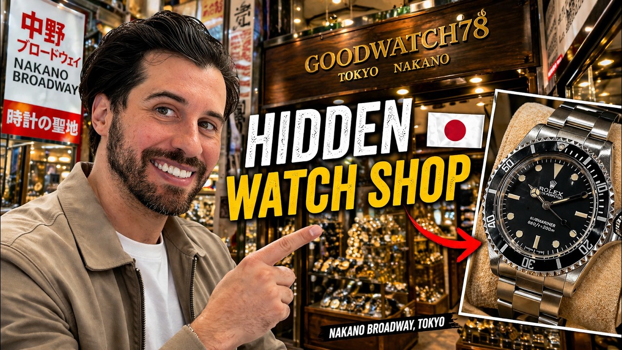 Inside Goodwatch78 at Nakano Broadway — Japan’s Hidden Watch Treasure