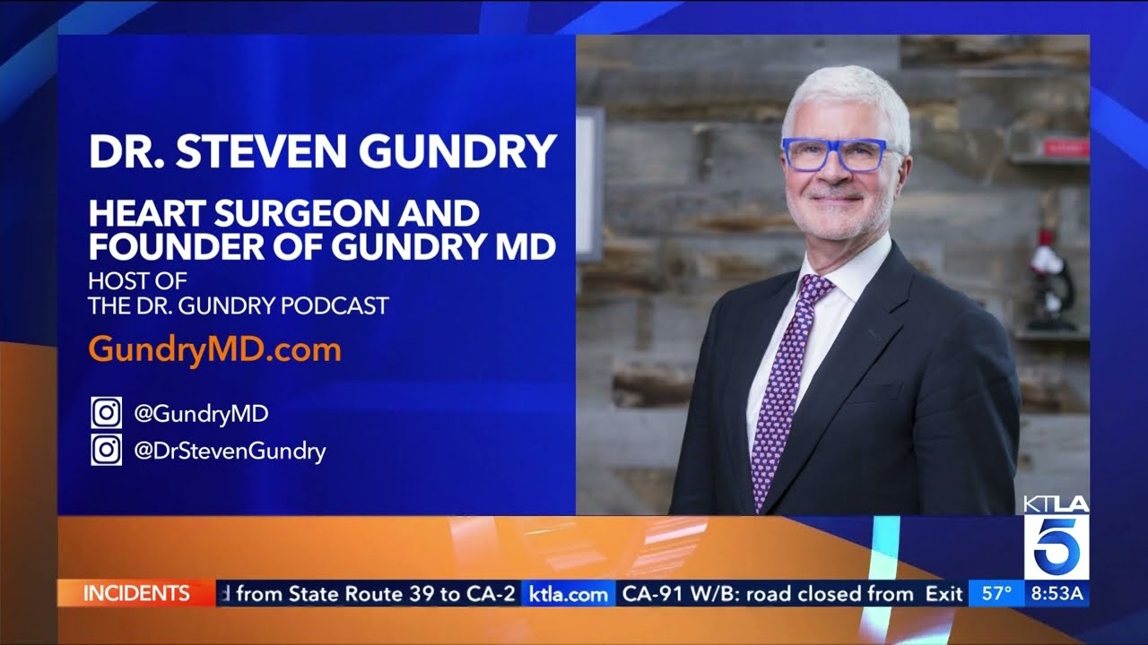 Aged Garlic Extract Featured in Dr. Steven Gundry Interview on KTLA 5 News