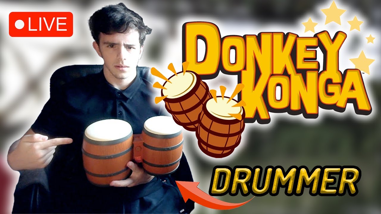 FIRST STREAM OF 2023! WE'RE PLAYING DONKEY KONGA! - Billyvids_ [Live]