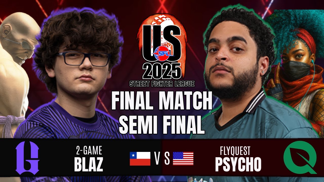 🔥 BLAZ (Сагат) против PSYCHO (Кимберли) — Street Fighter League US 2025
