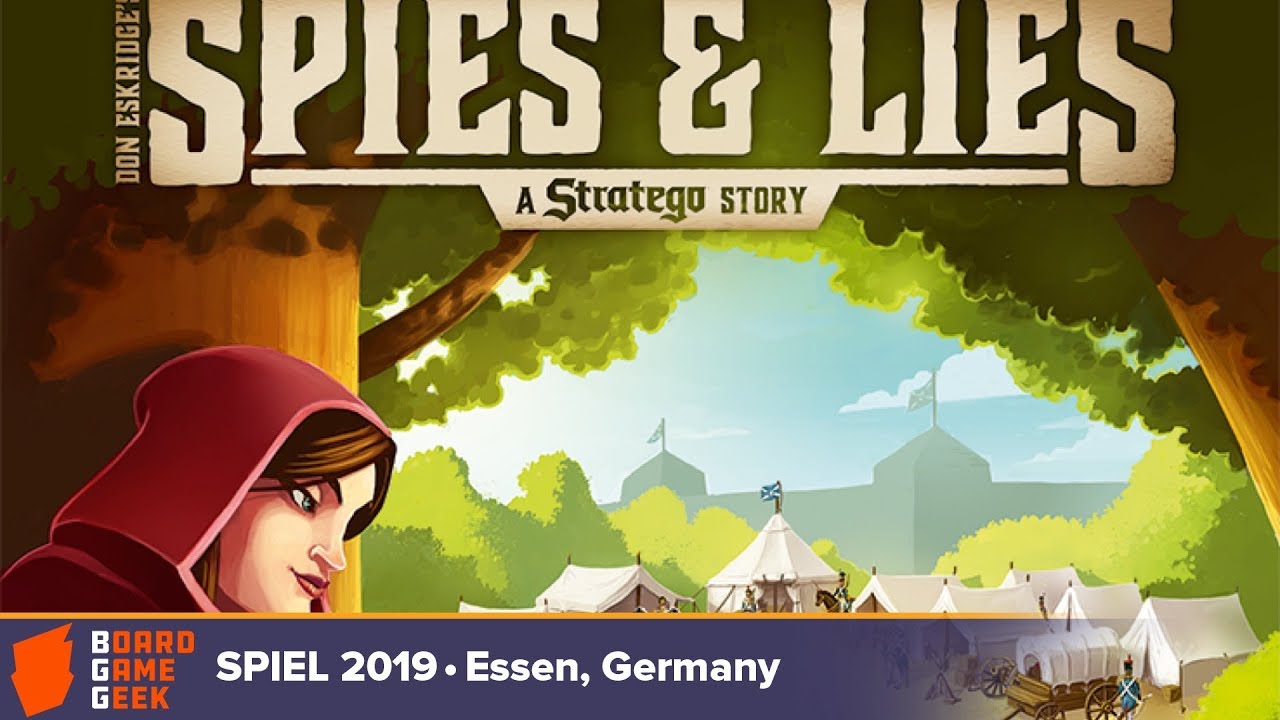 Spies & Lies - game overview at SPIEL 2019