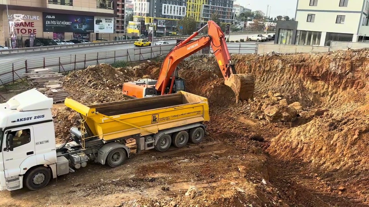 Pendik 12.000 m3 hafriyat projesi #pendik #hafriyat 