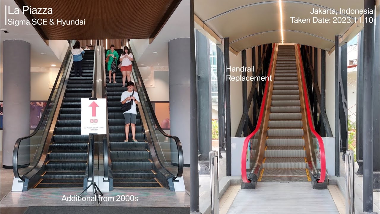 Sigma SCE and Hyundai Escalators at La Piazza, Jakarta