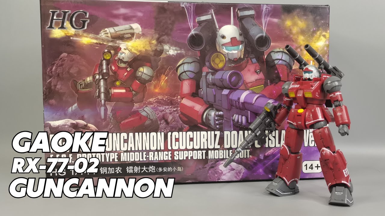 Gaoke [GK] HG GTO RX-77-02 GunCannon [Cucuruz Doan Island Ver.]