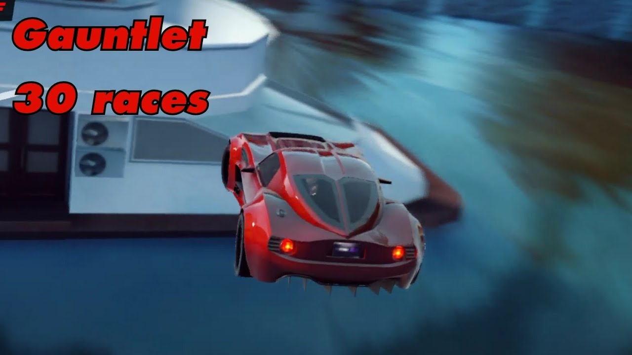 Asphalt Legends Unite. 30 random Gauntlet Attack races
