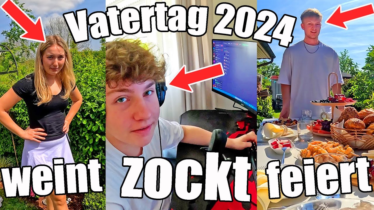 Vatertag 2024 mit Ash, Max & Chrissi 🤣 TipTapTube