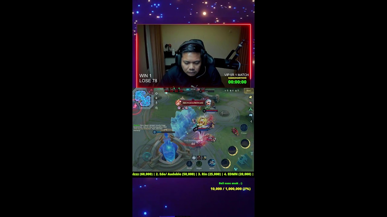 MABAR MOBILE LEGEND DARK SISTEM