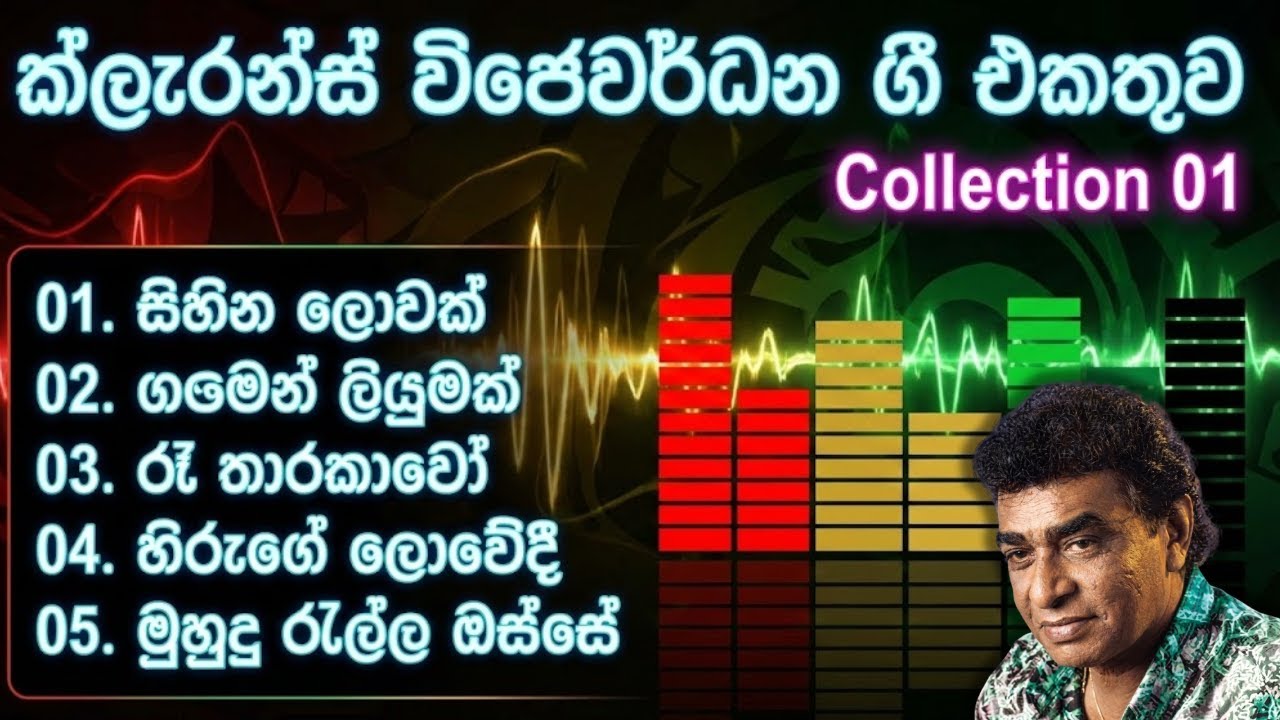 ක්ලැරන්ස් විජයවර්ධන ගී එකතුව – Reggae Re-Creation | Clarence Wijewardena Tribute
