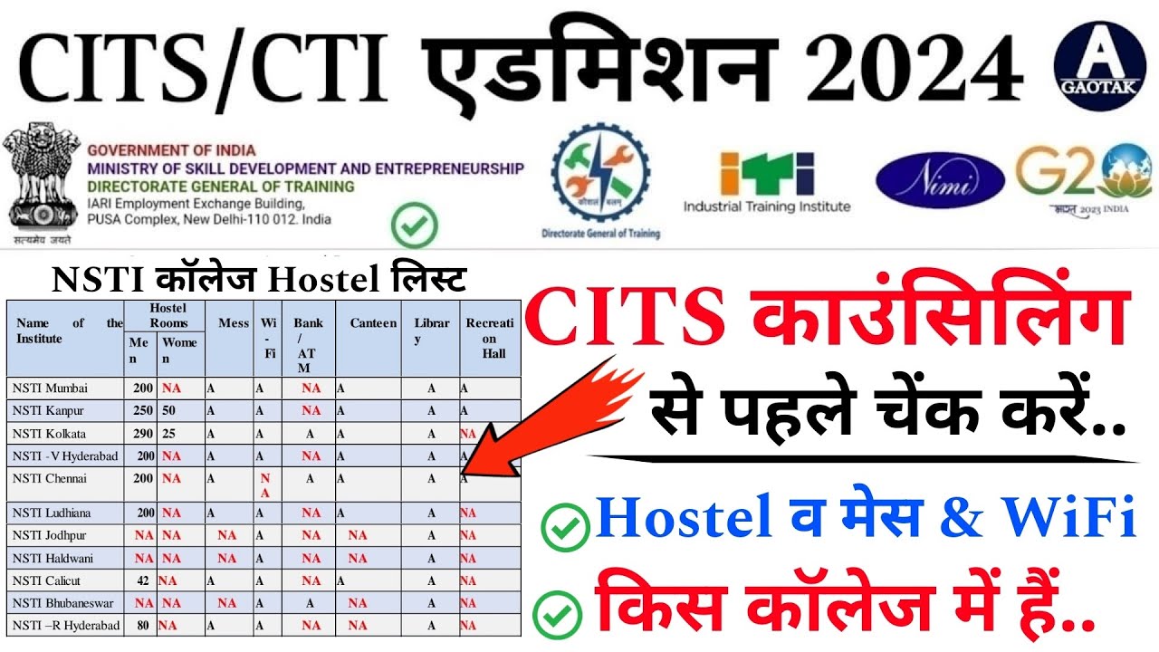 CITS Admission 2024 || CTI Counselling से पहले चेंक करें? || CITS Counselling latest news || CITS