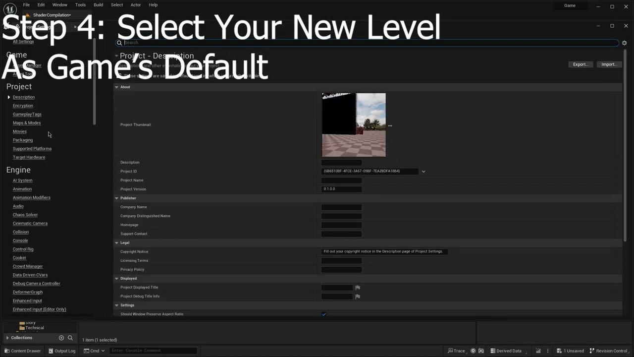 Shader Compilation Screen Plugin Setup
