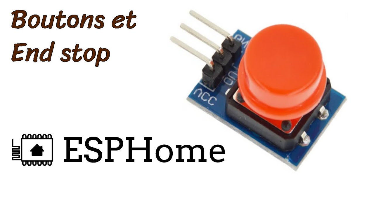 Les boutons dans tous leurs états avec ESPHome