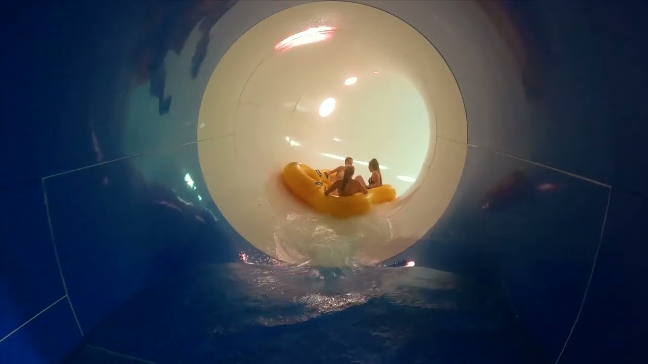 Thunder Slide at Fala AquaPark, Lodz, Poland
