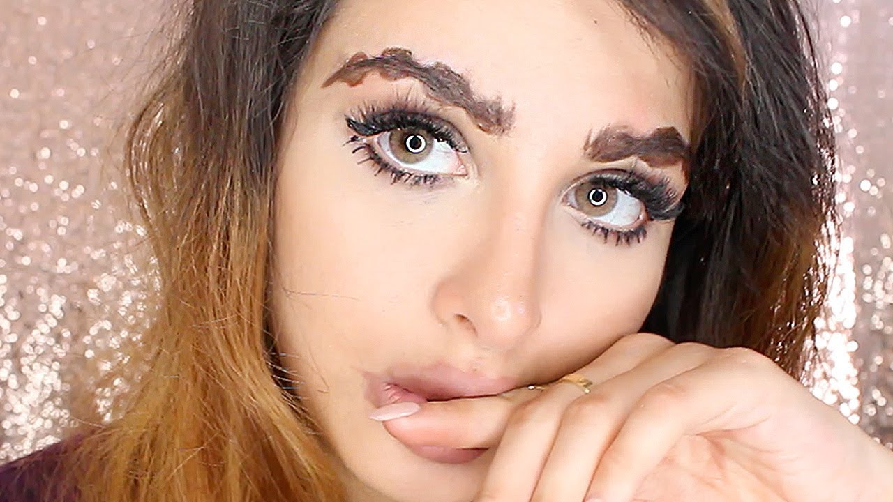 TRYING WAVY EYEBROW TREND