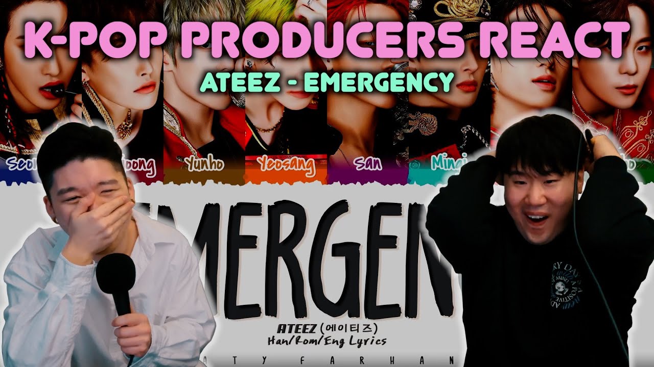 Musicians react & review ♡ ATEEZ - Emergency