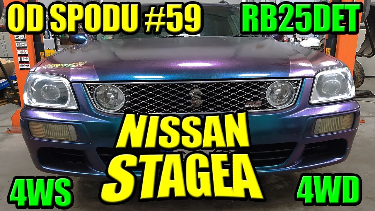 OD SPODU #59 NISSAN STAGEA RB25DET, JDM, 4WS, 4WD, CHCIAŁBYŚ URODZIĆ SIĘ  W JAPONII.