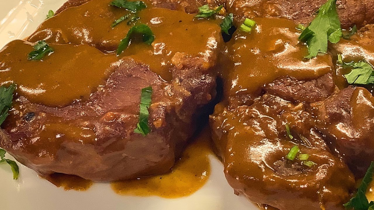Como fazer Bife do Cachaço de Porco (Copa Lombo) Macio e Suculento