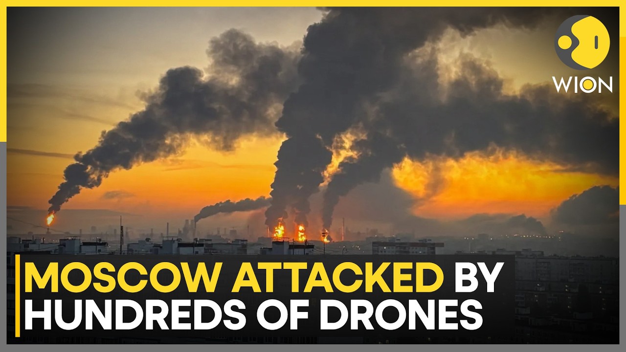 Russia-Ukraine War: Two Killed in 'Massive' Ukrainian Drone Attack on Moscow Region | WION