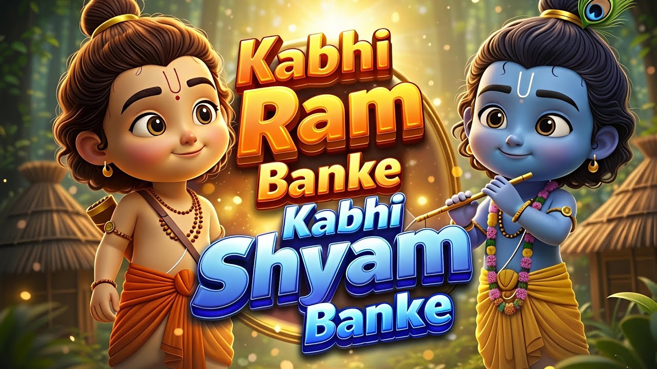 नन्हे राम नन्हे श्याम | Nanhe Ram Nanhe Shyam | कभी राम बनके कभी श्याम बनके Kids Bhajan 2026