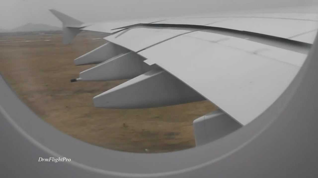 Korean Air Airbus A380 Takeoff at Seoul Incheon Int'l Airport Nov 10, 2011 [1080p]