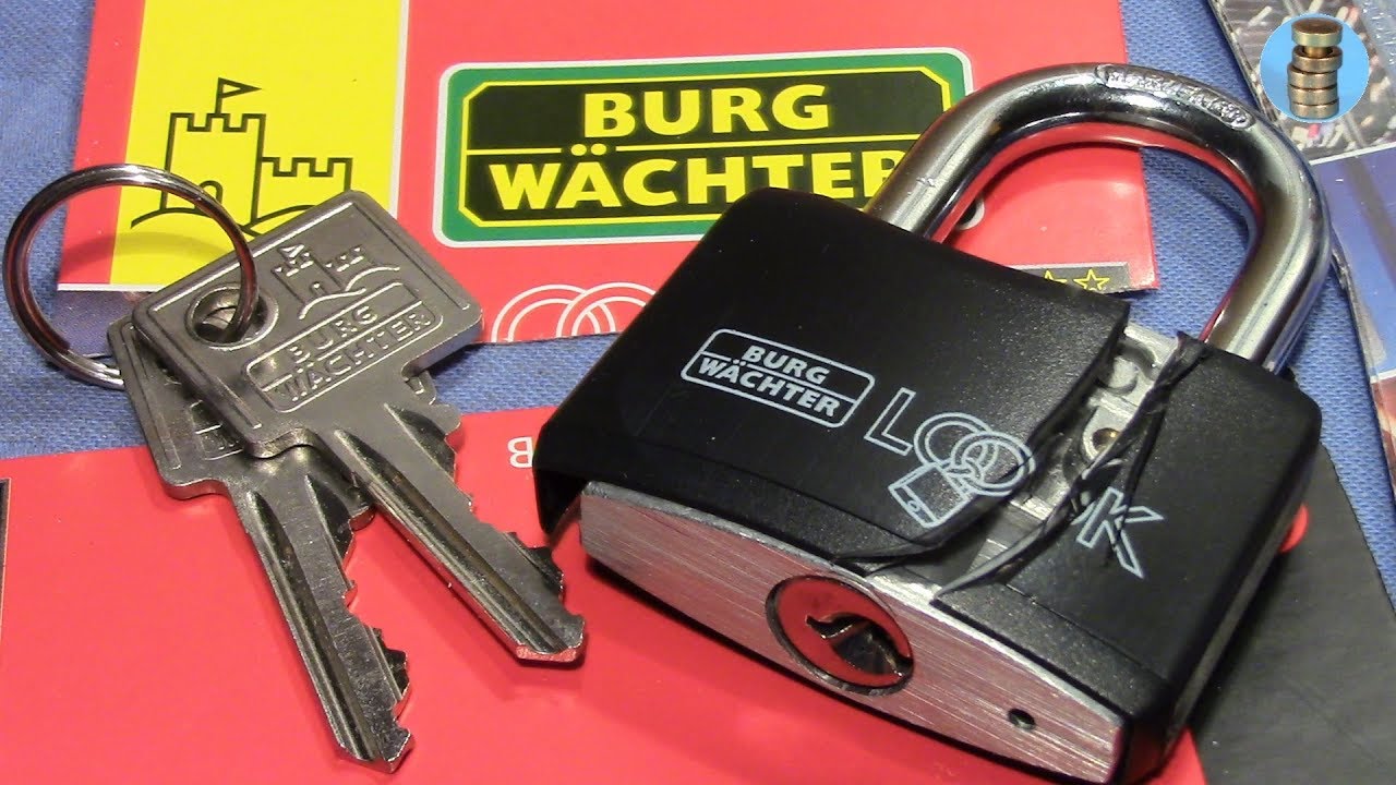 (picking 558) LOOK padlock from Burg Wächter picked & teaser for upcoming video