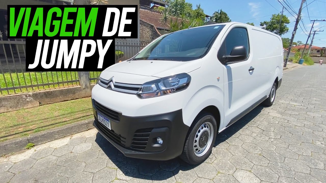 Viagem de Citroën Jumpy Furgão 2022! | Super econômica | Curiosidade Automotiva®