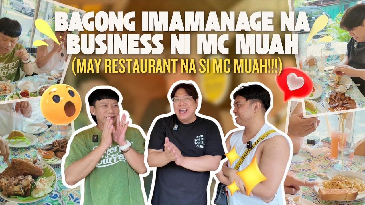 MAY RESTAURANT NA SI MC MUAH!!! ( BAGONG IMAMANAGE NA BUSINESS NI MC MUAH )