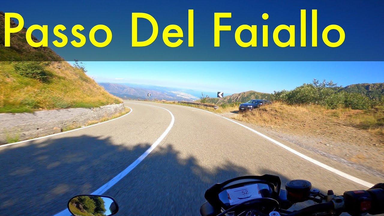 Passo del Faiallo - Triumph Street Triple RS - 4K