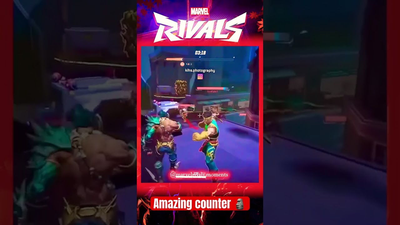 Best Iron Fist Counter (Namor)😂😂 #marvelrivals