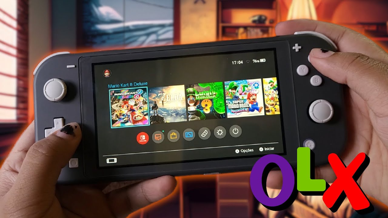 COMPREI UM SWITCH LITE DESBLOQUEADO NA OLX | DEU BOM?