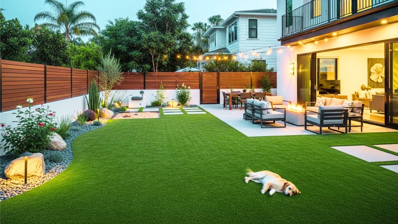 Artificial Turf for Backyards – BEST Grass Replacement Ideas