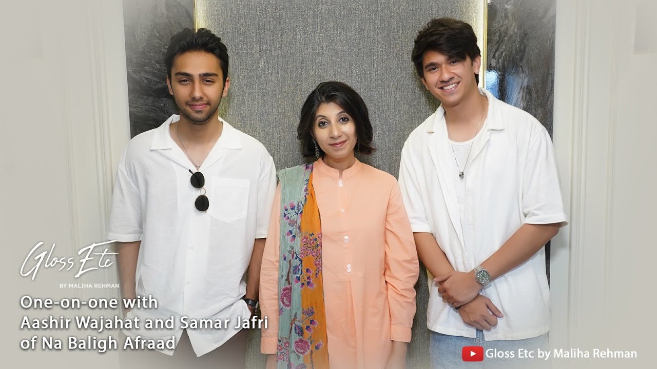 One-on-one with Aashir Wajahat and Samar Jafri of Na Baligh Afraad