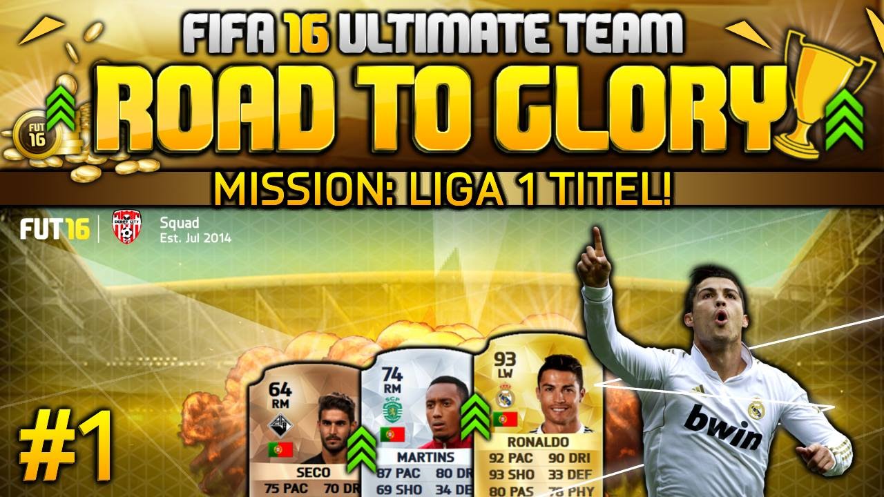 FIFA 16 ULTIMATE TEAM - ROAD TO GLORY - The Start! #1 [German]