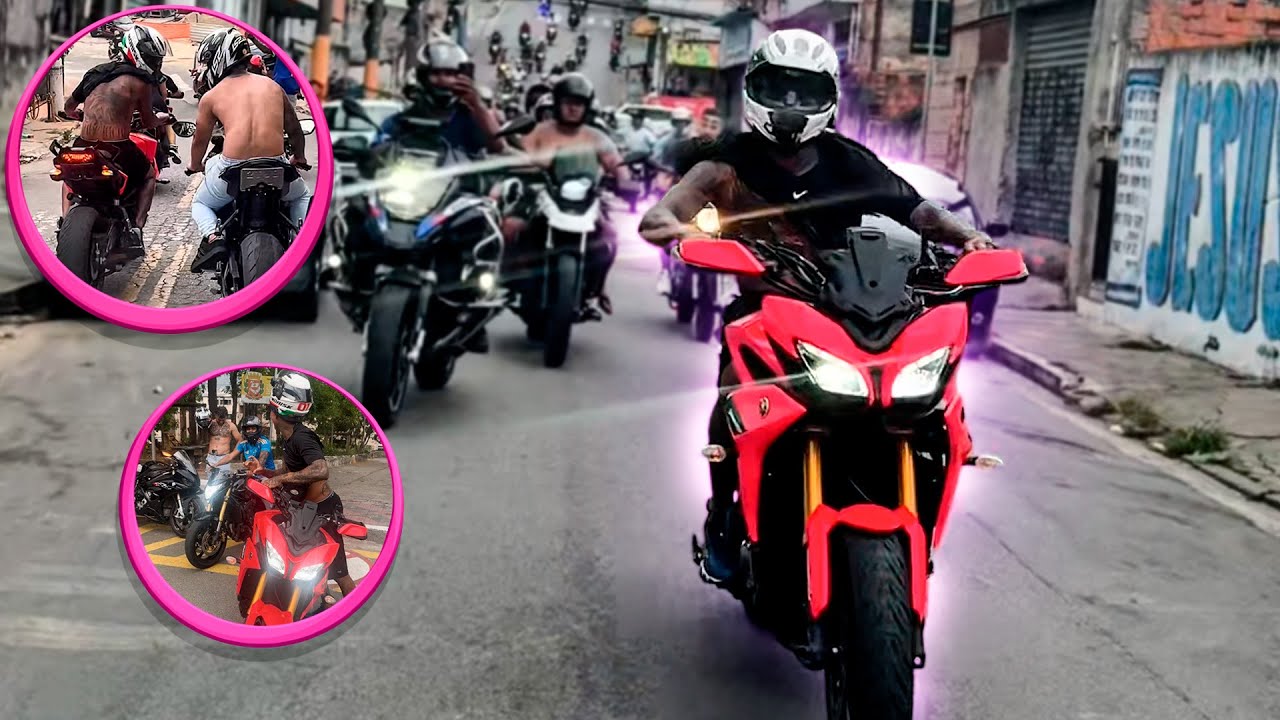 TRACER 900 ACABANDO COM TUDO NO MORRO *S1000 correu* 😂
