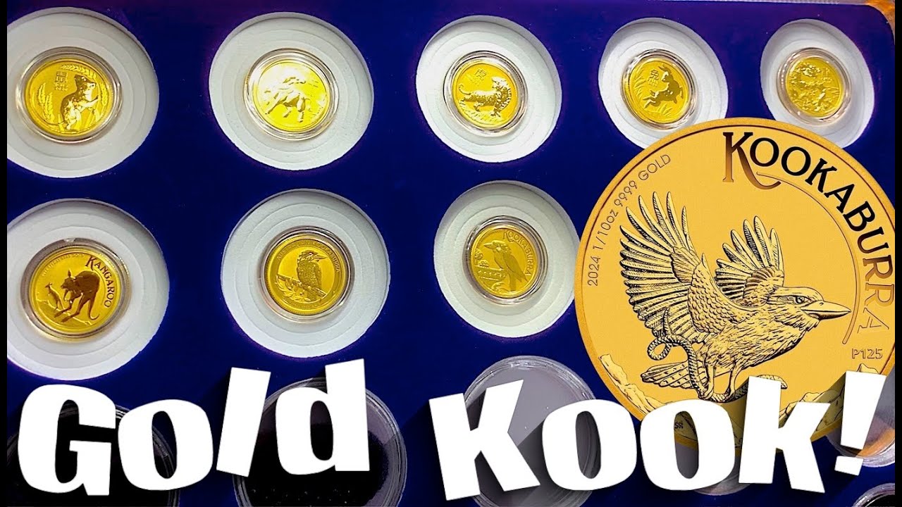 HOW I display my fractional gold coins? … NEW 2024 1/10oz Kookaburra gold review!