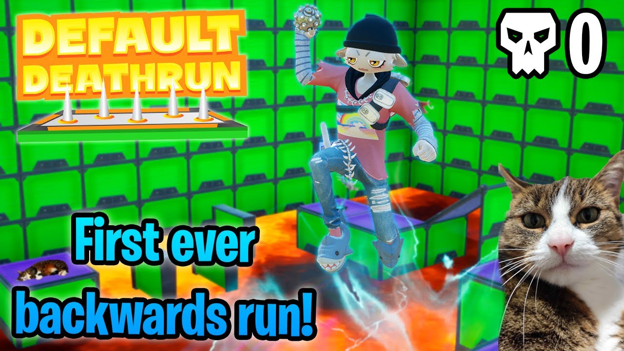 JDuth 100 Level Default Deathrun but BACKWARDS (0 deaths) :3