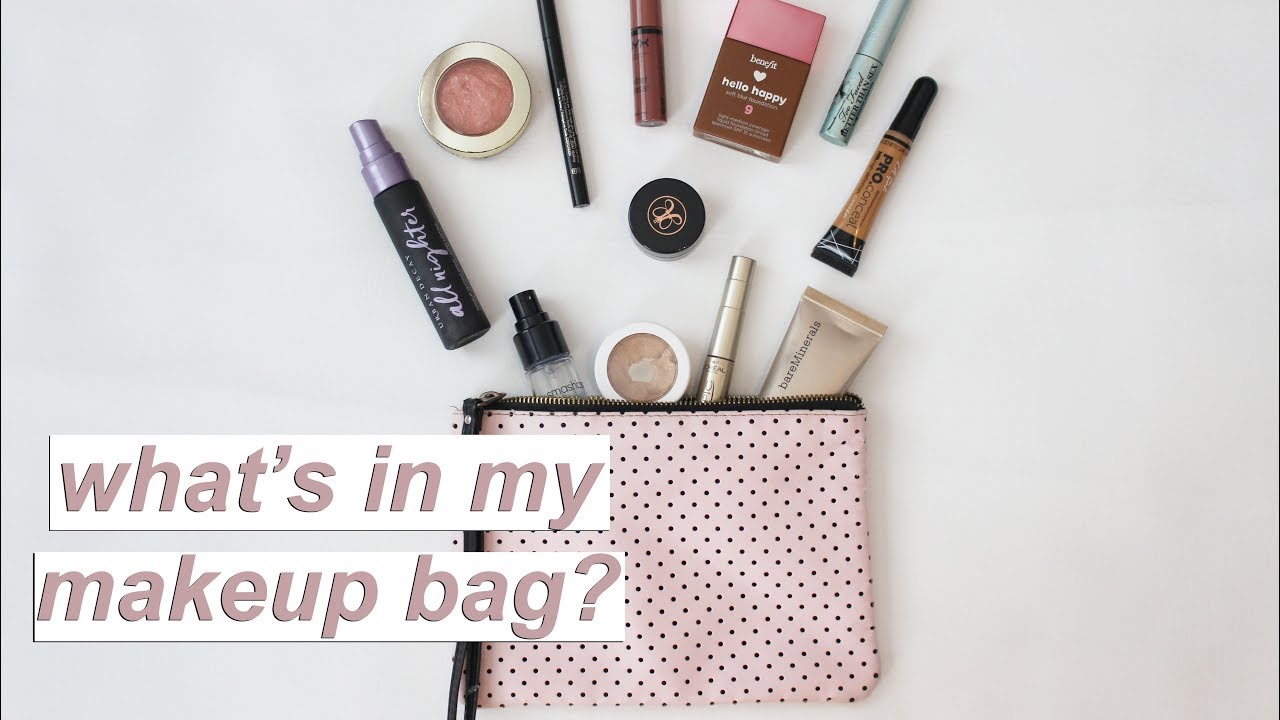 What's In My Makeup Bag? | Minimal Beauty Essentials