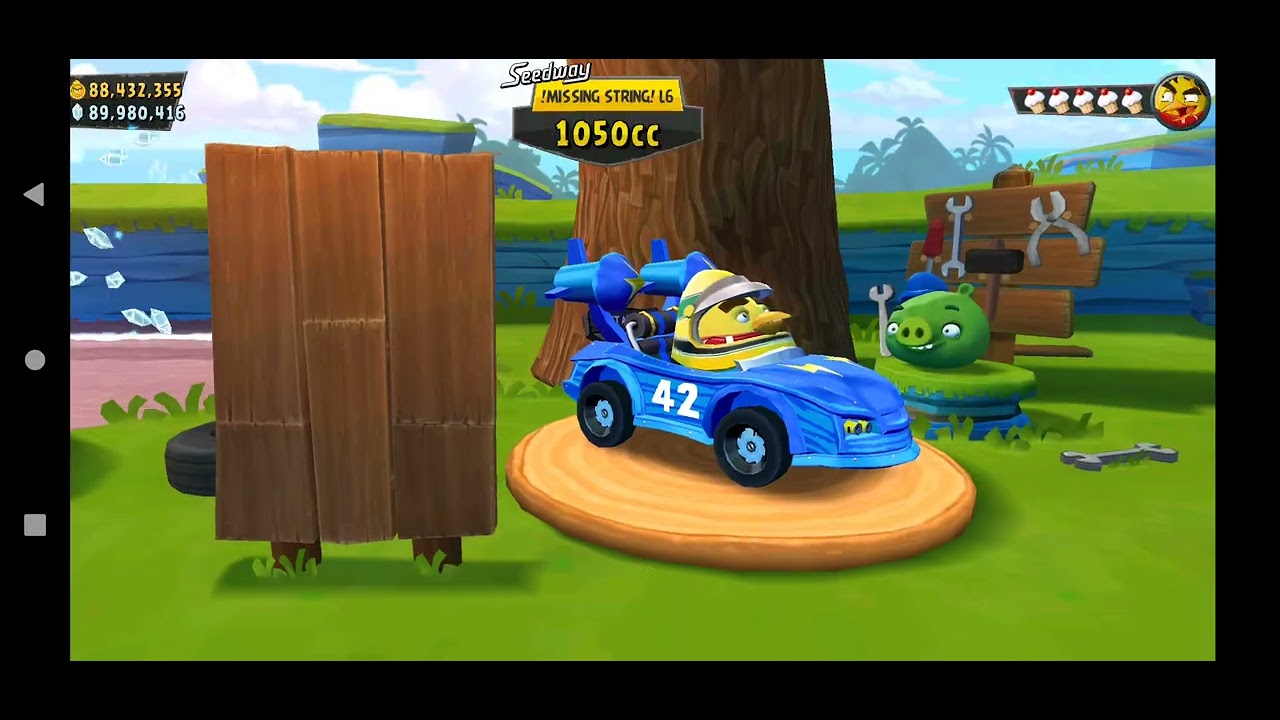 angry birds go fun edition Senna bird blue trubo 