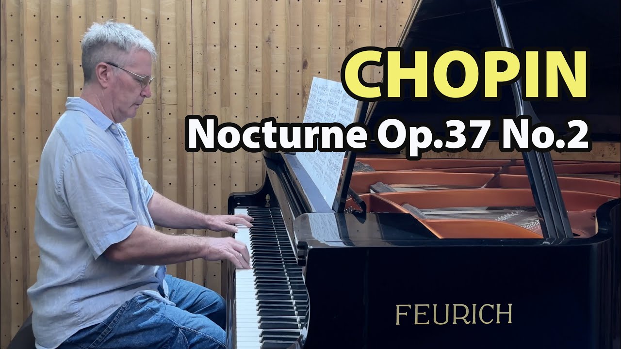 Chopin Nocturne Op.37 No.2 - P. Barton, FEURICH 218 piano