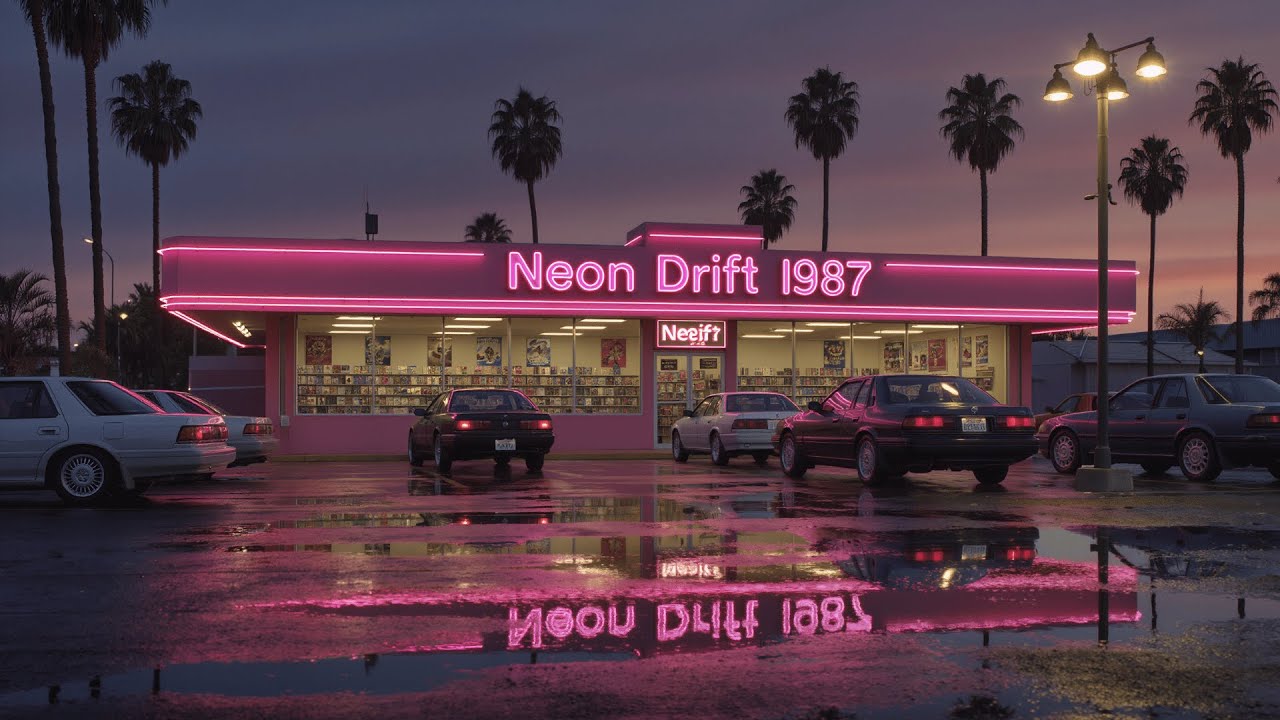 ＮＥＯＮ　ＤＲＩＦＴ　１９８７　【 Synthwave • Retrowave • Dreamwave Mix 】