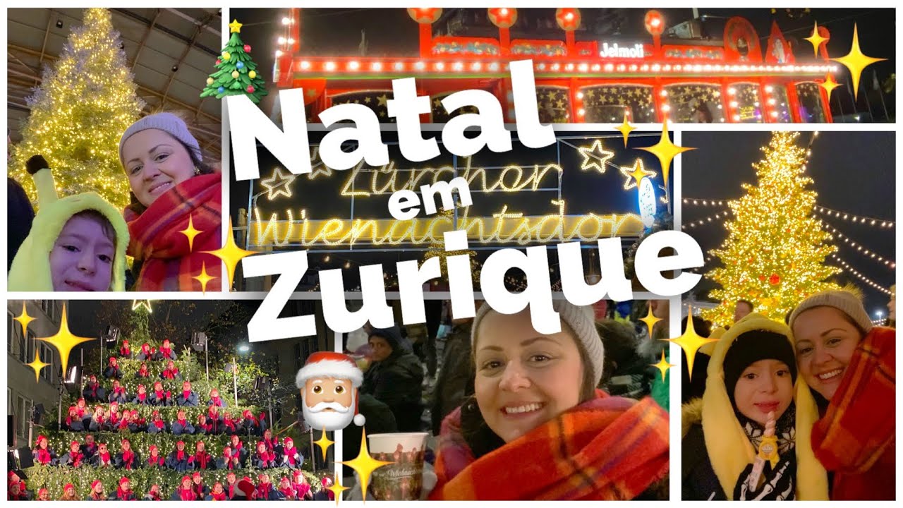 Todo o encanto do Natal em Zurique! 🎄🇨🇭✨ #vlogmas2022