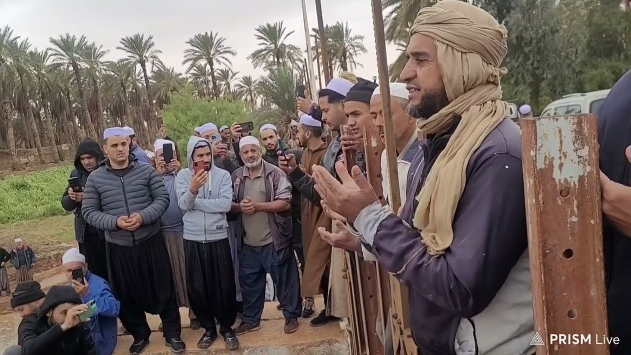 فرحة القرارة بقدوم واد زقرير  بالاهازيج والبارود