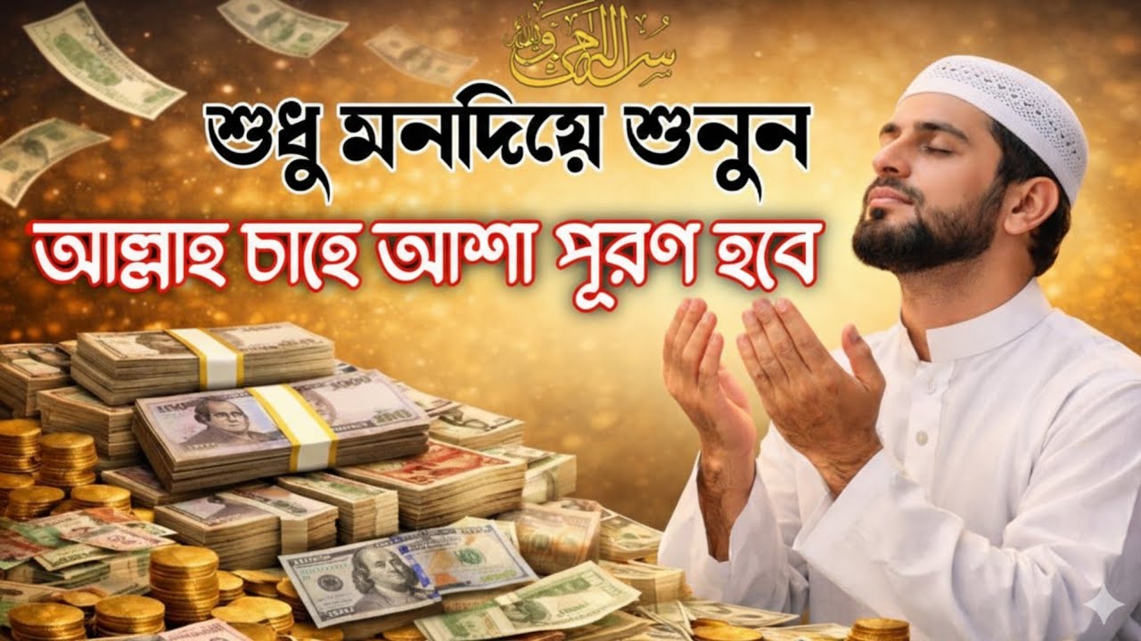 আল্লাহ চাহে মনের চাওয়া পাওয়া পূরণ হবে🔥শুধু মনদিয়ে কুরআনের এই সূরাটি শুনে💥ইনশাআল্লাহ আশা পূরণ হবে!