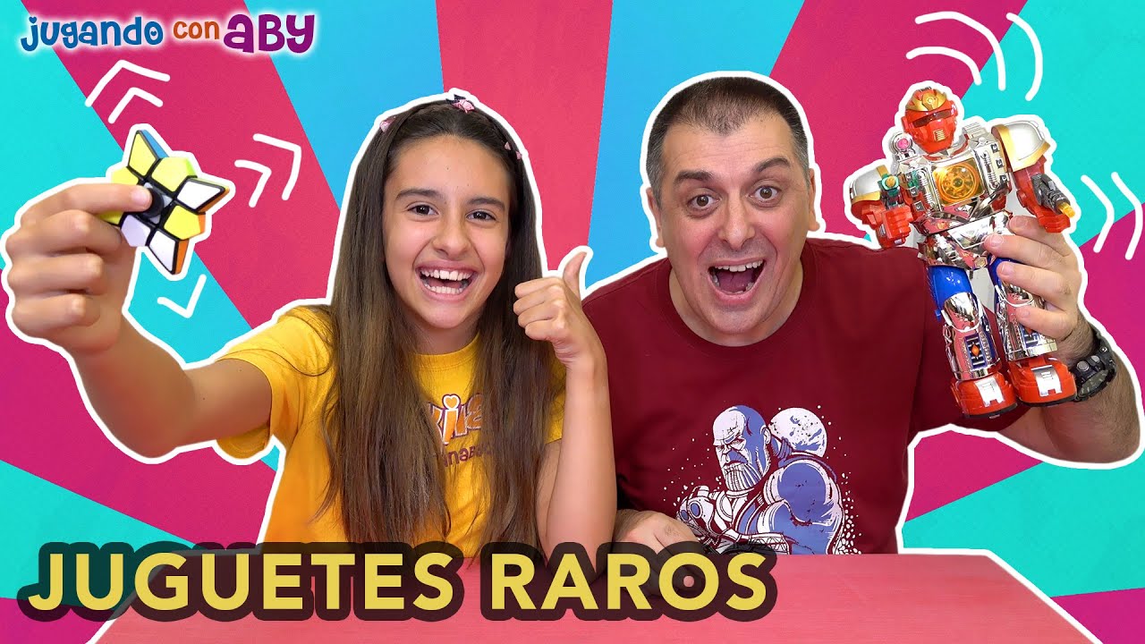 JUGUETES RAROS challenge! Mariposas, Robot, Libreta Arcoiris... Quién tiene el más divertido?