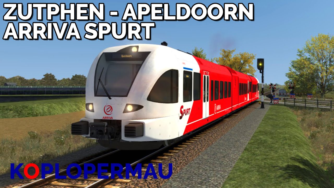 Train Simulator Classic 2024: Arriva GTW van Zutphen naar Apeldoorn!