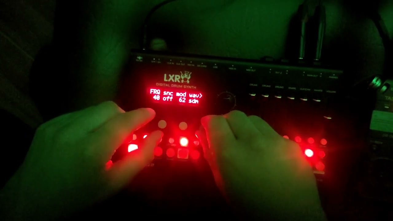 LXR-02 designing soundscapes from scratch