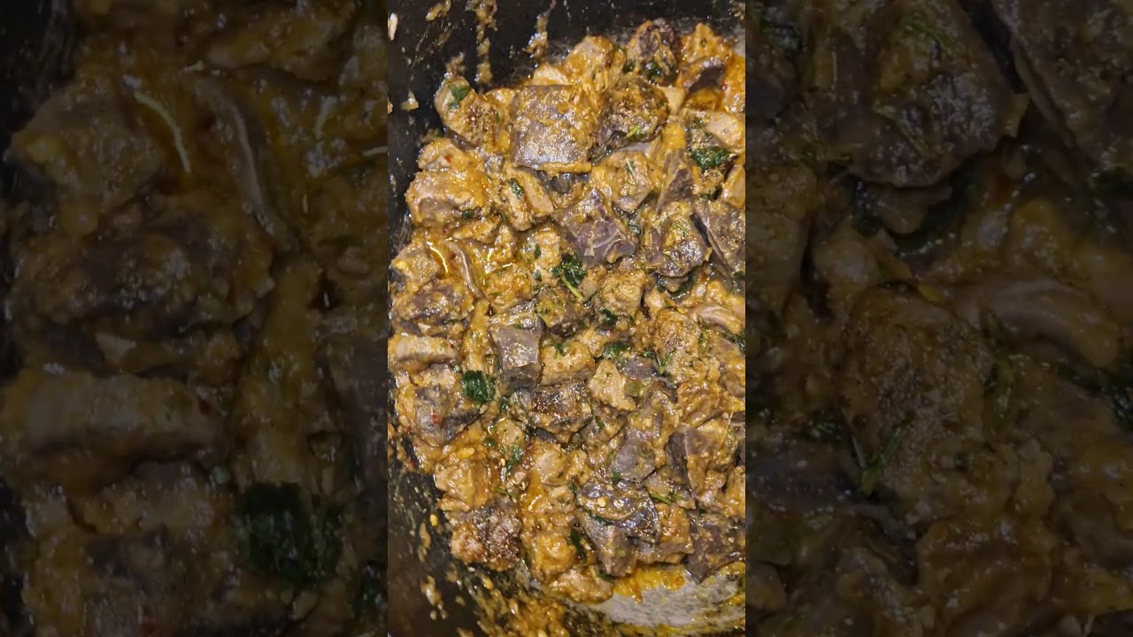 Mutton kaleeji masala... 
